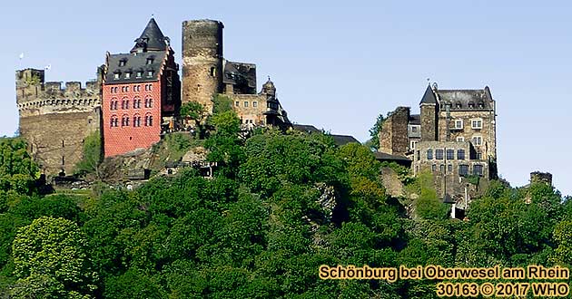 Schnburg bei Oberwesel am Rhein